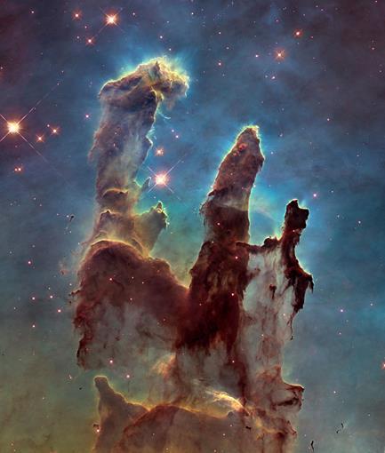 é-re, 1-2 millió éves nyílt halmazzal Hubble ST,