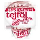 NÁDUDVARI Natúr joghurt 150g 208,4 Ft 245,9 NÁDUDVARI