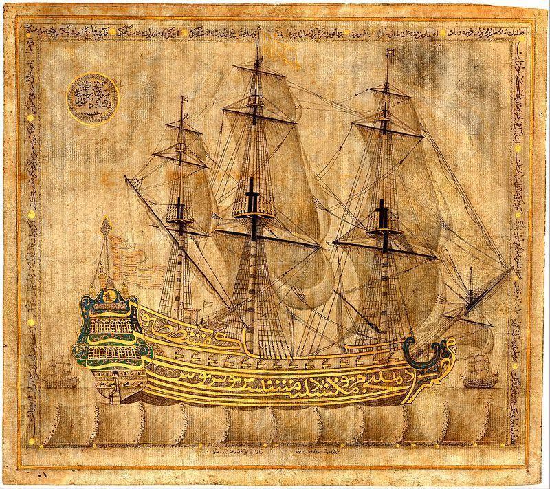 A XVI. századtól megjelentek a kifejezetten katonai célokra épült galleonok, melyek már csaták megvívására lettek tervezve. A XVI- XVII. sz.-ban megjelent közvetlenül a tatárboc mögött a negyedik árboc, az ún.
