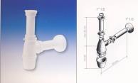 Épületgépészeti Termékek PALMIRA széria Rozsdamentes kerek mosogató (0,8mm) 1000x500mm 1,5