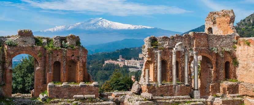 LÁTNIVALÓK ÉS ÜDÜLÉS AZ ISMERETLEN SZICÍLIA Catania Ragusa Siracusa Etna Cefalú Monreale Palermo Corleone - San Mauro Agrigento Taormina - Catania 1.