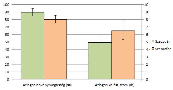 kereszteződik árpával (szemkötés: 83,8%, ill.