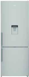 690 Ft BEKO CNA-340KCOX ALULFAGYASZTÓS HŰTŐSZEKRÉNY * 175x60x65 cm, 205 l hűtő/ 97 l fagyasztó,