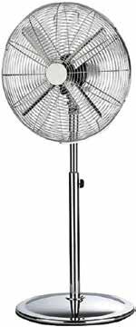 ÁLLÓ PÁRÁSÍTÓ VENTILÁTOR 40 cm, állítható páramennyiség, 3