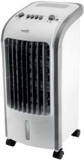 kijelzővel, szabályozható hűtésirány, 3 fokozatú ventilátor,