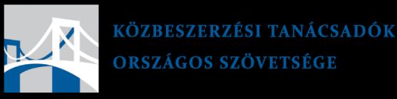 munkacsoport: MaSzeSz közreműködésével, együttműködésben a Magyar Mérnöki Kamarával és a Közbeszerzési