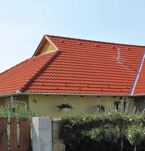 Standard - stilul tradiţional Acoperişul, care nu dezamăgeşte niciodată Ţigla Standard conferă un aspect exterior plăcut oricărei clădiri.