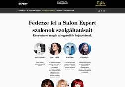 Ezért indítottuk el a vendégeknek szóló modern weboldalt, amely a Salon Expert szalonok által nyújtott legjobb szolgáltatásokat mutatja be.