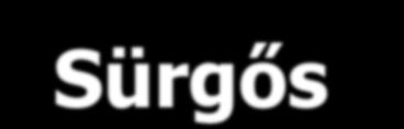 Megállapítja a sürgősség szintjét.