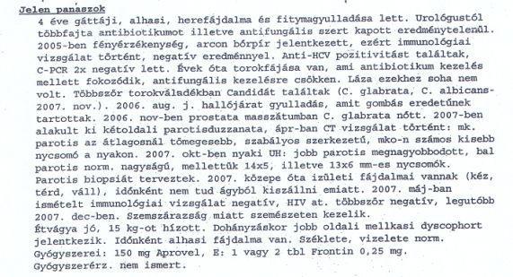 Esetismertetés