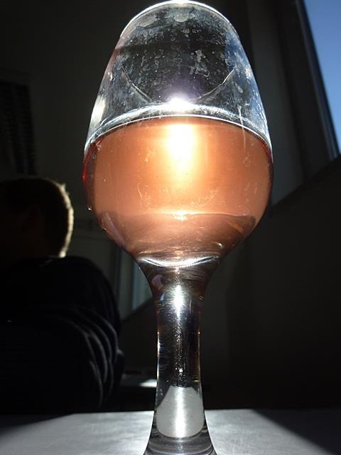 Baglyas Ferenc Merlan rozé Merlan vörösbor 3. Ábra: A bírált bortételek Merlan-Pannon frankos rozé cuvée A következő tétel egy rozé cuveé volt.