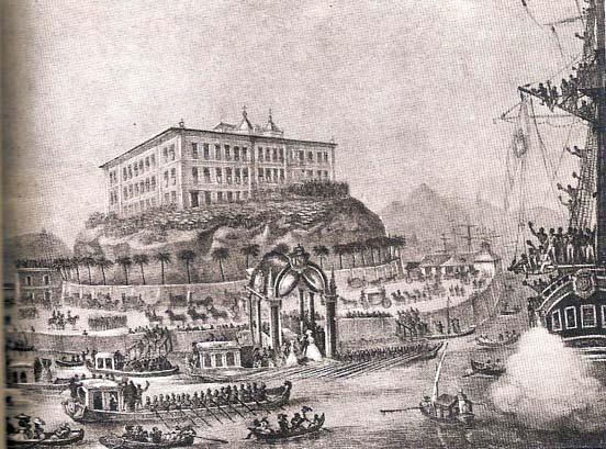 Ez a gárda 6 magyar főnemesből állt, parancsnokuk Gróf Pálffy Miklós testőrkapitány. Gróf Pálffy (1797-1830) az egyik legrégebbi magyar nemesi család leszármazottja. Eredetüket egészen a X.
