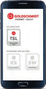 GOLDSCHMIDT DIGITAL EGYETLEN APPLIKÁCIÓ A GOLDSCHMIDT THERMIT GROUP ÖSSZES DIGITÁLIS TERMÉKÉHEZ A GOLDSCHMIDT DIGITAL APP applikáció hozzáférést biztosít a Goldschmidt Thermit Group minden digitális