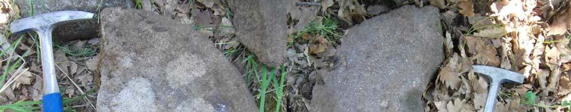 4.: Typical millstone (quernstone) and grinding stone