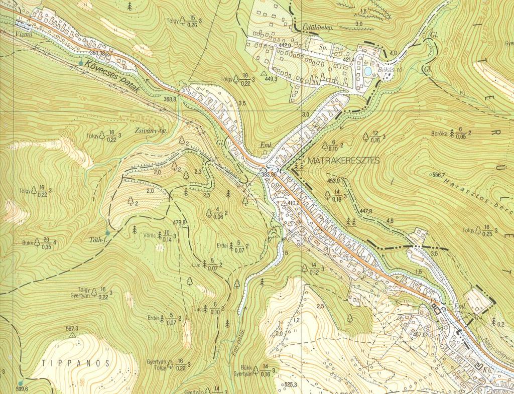 3 Zsivány-bg km 2. ábra: A Zsivány-barlang és környékének részletes helyszínrajza (Kartográfiai Vállalt 995, eredeti méretarány M=:0 000). 2. A barlang kutatástörténete: A barlang megismerésének-felfedezésének korai időszakáról semmilyen közelebbi információ nem áll rendelkezésünkre.