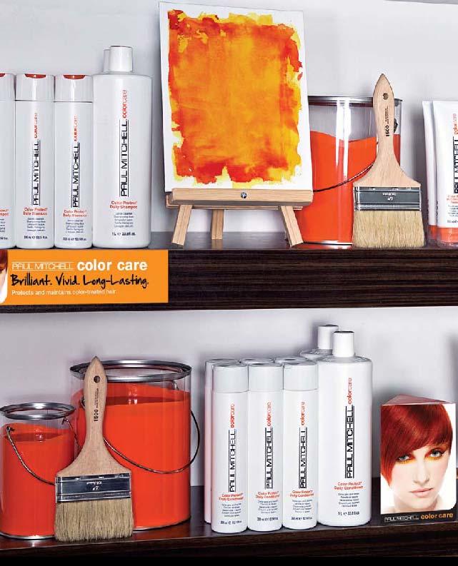 COLOR CARE - SZÍNVÉDŐK A Színvédő termékcsalád tagjai, kiemelik és