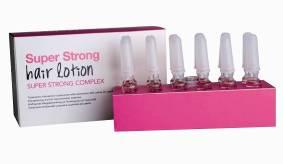 HAJERŐSÍTŐ ÉS HAJHULLÁS ELLENI AMPULLA, 12X6ML SUPER STRONG HAIR LOTION AMPULLA Előzd meg a haj hullását és erősítsd meg a haj szerkezetét Termék Jellemzők: Ez a termék különösen a gyenge, sérült és