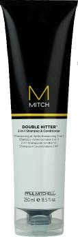DUPLA CSAPÁS - SHAMPON ÉS KONDICIONÁLÓ DOUBLE HITTER- SULFATE-FREE 2-IN-1 SHAMPOO & CONDITIONER Szulfátmentes, sampon és kondicionáló egyben Termék Jellemzők: Lágy, szulfátmentes tisztító sampon és