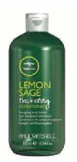 CITROMOS, ZSÁLYÁS HAJDÚSÍTÓ KONDICIONÁLÓ LEMON SAGE THICKENING CONDITIONER Energizáló, tömegnövelő FOLYTATÁS Főbb Összetevők: Oleyl Alcohol Kondicionáló összetevő, mely mind szárazon és nedvesen