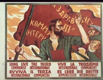 ], 1996. 84x59 cm 2. plakát: Long live the Third Communist International!