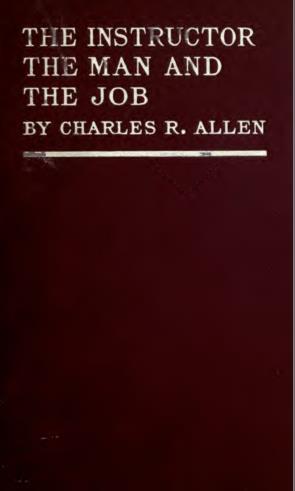 Charles R. Allen WW I: hajóépítők képzése a munkában 1.