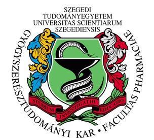 Szegedi Tudományegyetem Gyógyszertudományok Doktori Iskola Gyógyszerkémia, Gyógyszerkutatás PhD program Programvezető: Prof. Dr. Fülöp Ferenc Gyógyszerkémiai Intézet Témavezetők: Dr.
