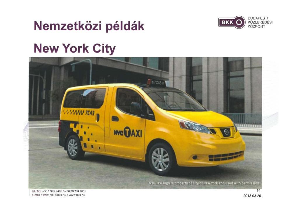 Nemzetközi példák a BUDAPESTI (1:13tQ ~g~~~~~dési New York City.