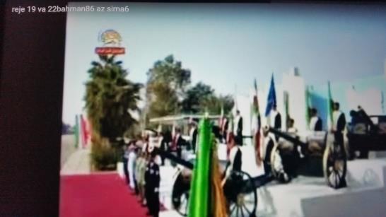 بپروازدربیاوریم وسپس ازمقابل جایگاه رژه برویم : نفرسوم ازسمت راست سیامک نادری یگان موتورسوارها
