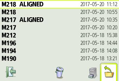 MEMÓRIA KEZELŐ FÁJLKEZELŐ Fájl megnyitása Megnyitja a kiválasztott fájlt.