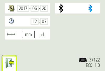 GLOBÁLIS BEÁLLÍTÁSOK Dátum Dátumbeállítások A globális beállítások menü az összes alkalmazásra vonatkozó beállításokat tartalmazza.