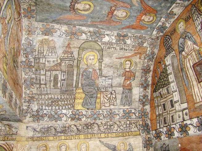 Pictura murala în Biserica din Rogoz,