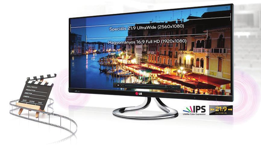 kártya olvasó Ultraszéles monitor az LG-től!