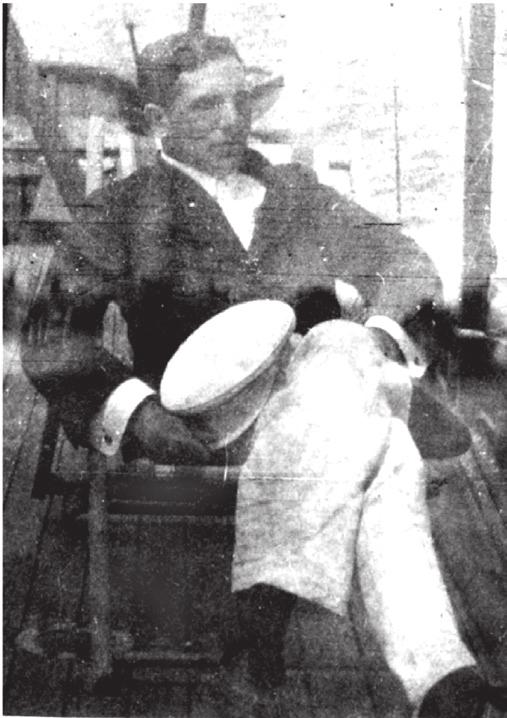 1914-ben, az Adriai-tengeren (a kép, mely feltehetőleg