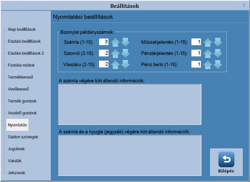 o Áthelyezés A kiválasztott gombot, az egérrel a megfelelő pozícióba kell húzni a Megjelenő gombok listában.