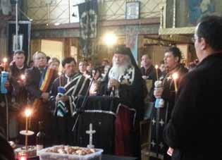 jurnalist să rămână un simplu spectator; aici în biserica din Giarmata, alături de primar, viceprimar, consilieri, preoți și credincioși, a fost momentul în care Înaltpreafinția Sa Ioan ne-a strâns