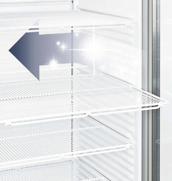 A precíz elektronikának és az optimalizált hűtési rendszernek köszönhetően, a Liebherr készülékek rendkívül nagyteljesítményűek nagyon alacsony energiafelhasználás mellett.