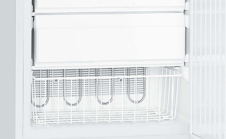 Pult alá helyezhető hűtő- és mélyhűtőszekrények Kompakt teljesítmény Ahol csak kicsi alapterület áll rendelkezésre, ott a pult alá helyezhető Liebherr hűtő- és mélyhűtőszekrények hatékonyan