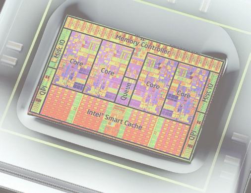 Tesztek, technológiák Exkluzív Intel Core i7 teszt párhuzamosításban látja a megoldást a sebességgondokra, ehhez viszont a jelenlegihez viszonyítva nagyságrendekkel nagyobb sávszélességre van