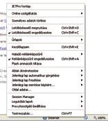 A következő böngészőindítástól sok új szolgáltatás rendelkezésre áll, amelyeknek paramétereit az Eszközök/IE7Pro Preferences menüpontból egyenként állíthatunk be.