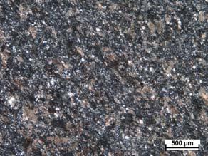 Petrográfia kőeszköz mikroszkópos és SEM-EDX
