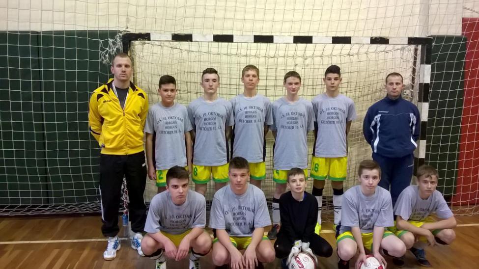 Fudbal Opštinsko takmičenje u malom fudbalu - 1. mesto.