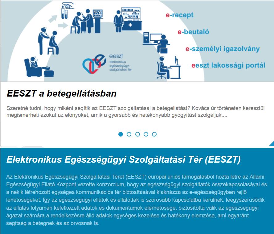 Elektronikus Egészségügyi Szolgáltatási Tér
