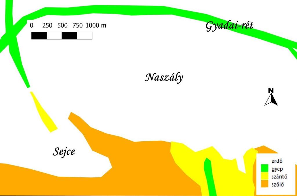 A térképvázlatot készítette: Fehér Zsófia 4.1-1.