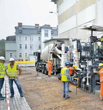 Az 5. ábrán a beton beépítése látható (jobb oldali rész).