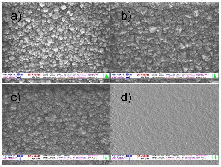 5.2.2. Pásztázó elektronmikroszkópia nanogyémánt vékonyrétegeken Amint azt már a korábbiakban részleteztem, nanogyémánt vékonyrétegek szisztematikus sorozatát állítottuk elő a forrásgáz