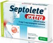 min-hidroklorid, cetilpiridinium-klorid rka d.d. Šmarješka cesta 6, 8501 Novo mesto, Szlovénia OI--22871/02 OI--22871/13 orokfájásra 75 Ft/db SIPO PAIÁ: Pécs, Bajcsy-Zs.