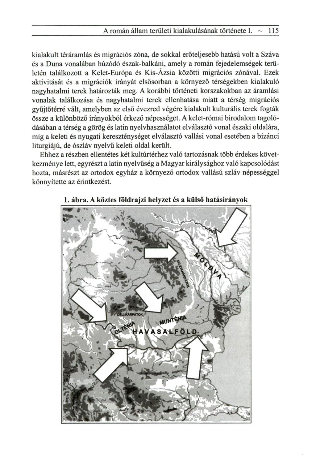 A román állam területi kialakulásának története I.