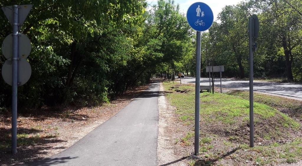 Alsónémedi kerékpárforgalmi főhálózatát jelenleg három elem alkotja, összhosszuk 3,15 km, mind az. 5. sz. főúttal párhuzamos.