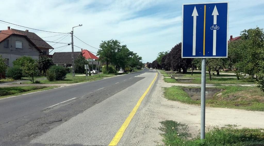 E létesítmény köti össze a település lakott területét a külterületen fekvő köztemetővel. Állapota megfelelő, zökkenőktől mentes.