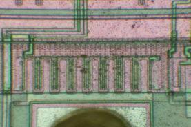 (microprobing needles) on to the device a laser, with which small holes can be drilled in the chip s passivation layer (holes allow electrical contact by the probes, and indeed stabilise them in